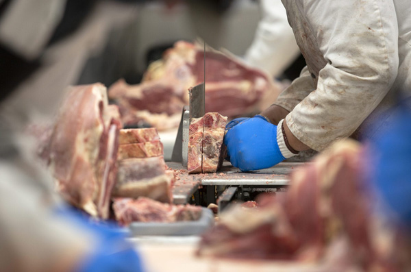 Meat processing factories