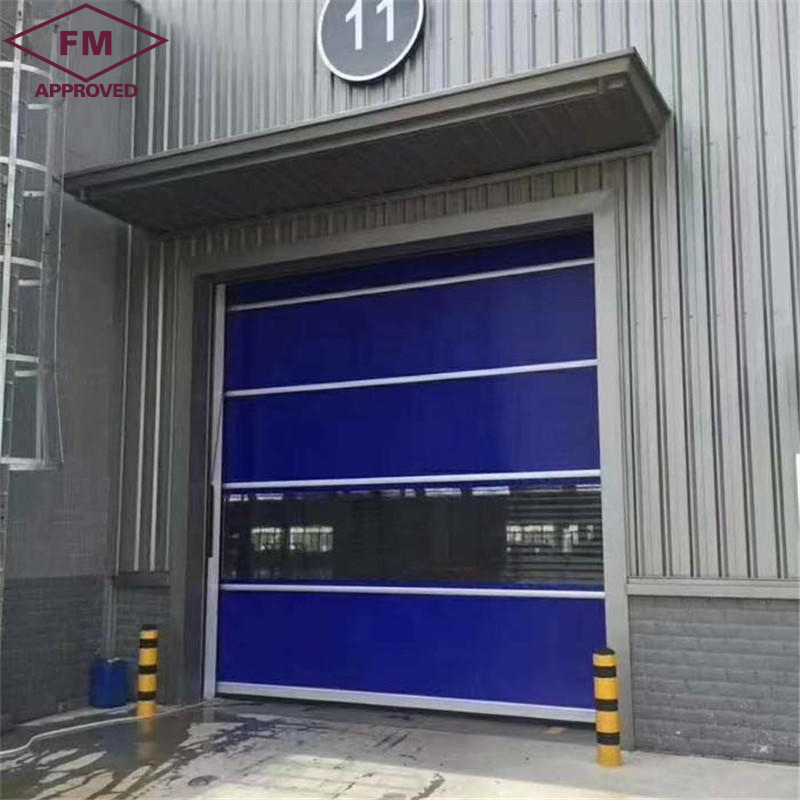 Cold room rapid roll-up door