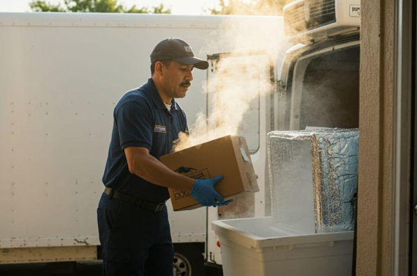 Cold chain distribution centers