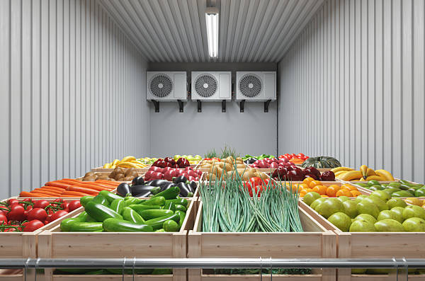 Fruit storage warehouses